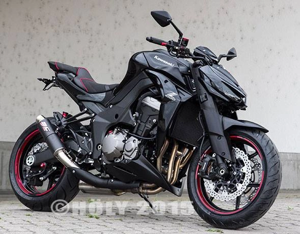 Kawasaki z1000 2015 độ hầm hố đầy phong cách - 1