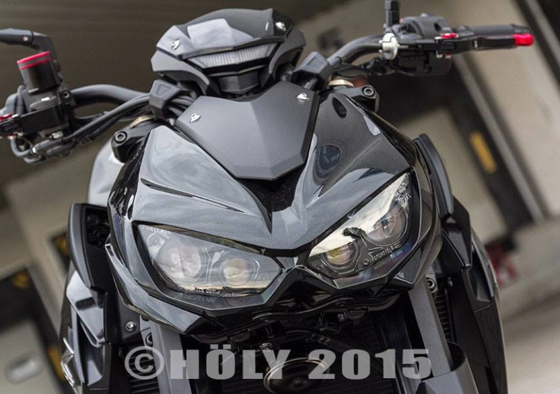 Kawasaki z1000 2015 độ hầm hố đầy phong cách - 3