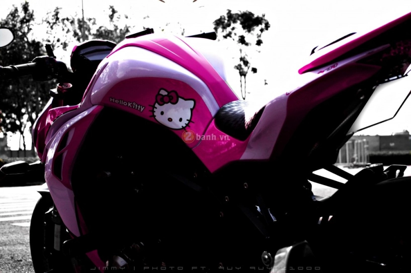 Kawasaki z1000 phiên bản hello kitty của tay chơi sài gòn - 6