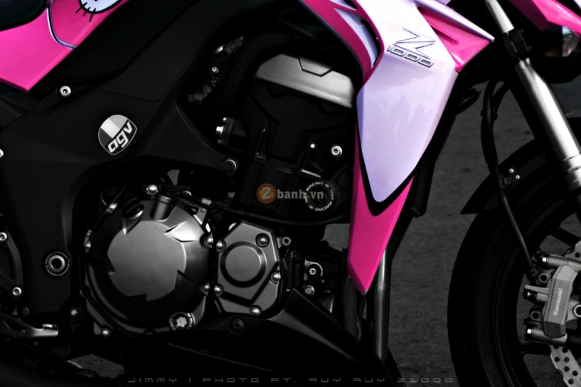 Kawasaki z1000 phiên bản hello kitty của tay chơi sài gòn - 13