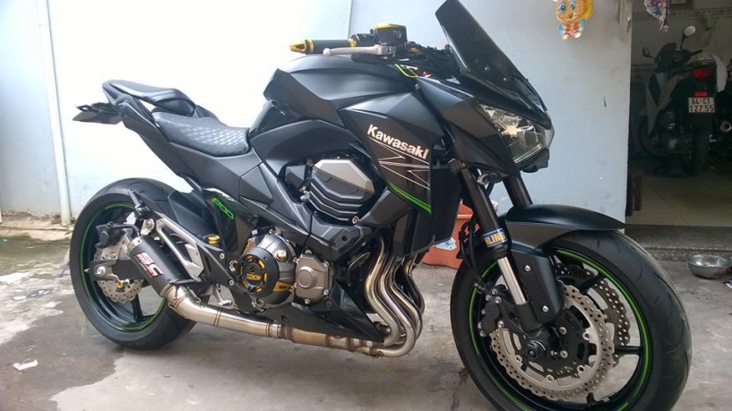 Kawasaki z800 2015 độ chất lừ của một biker việt - 1