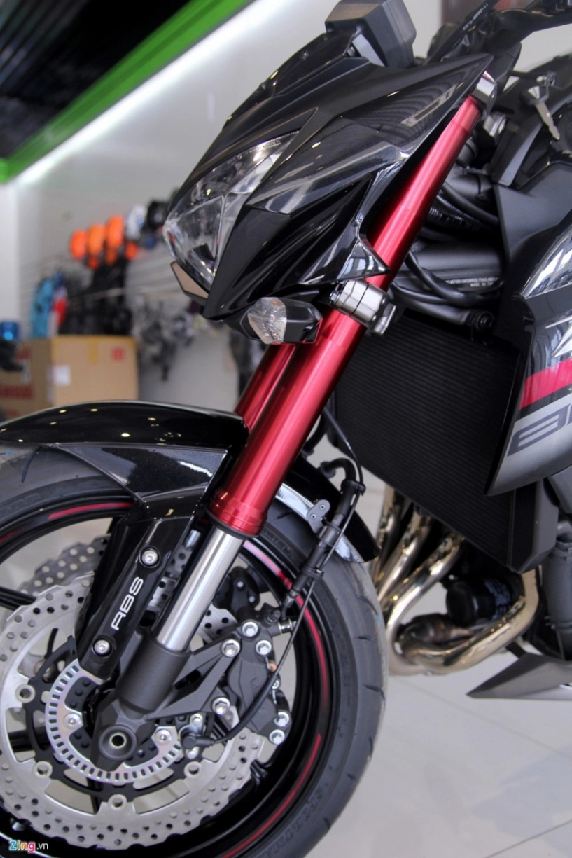 Kawasaki z800 abs 2016 đỏ đen đầu tiên về việt nam với giá không đổi - 6