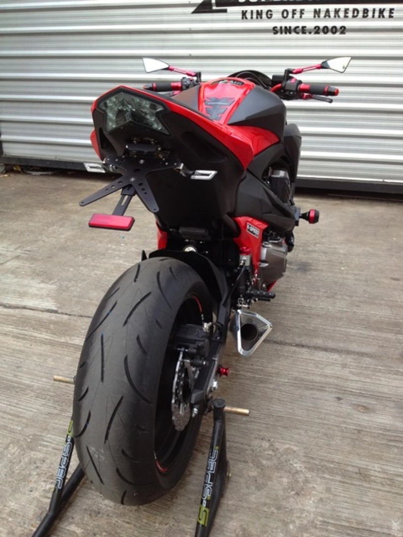 Kawasaki z800 kiếp đỏ đen tuyệt đẹp - 7