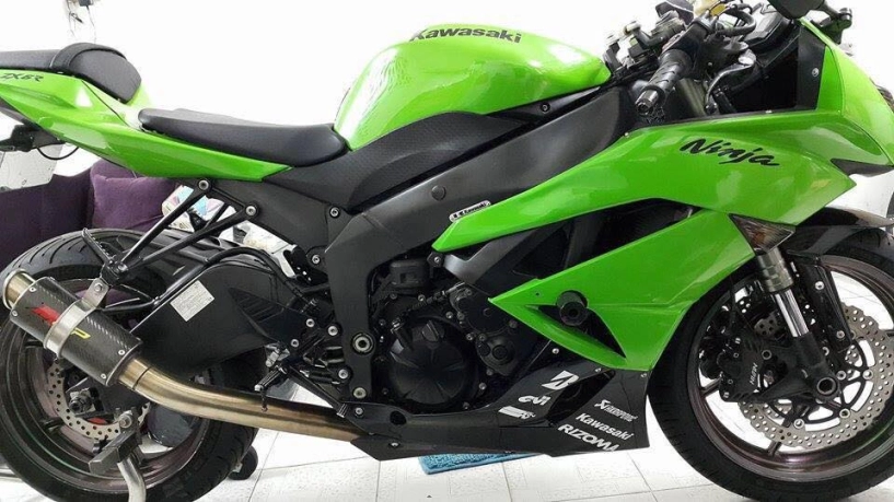 Kawasaki zx6r date 2009 độ phong cách sinh viên - 5