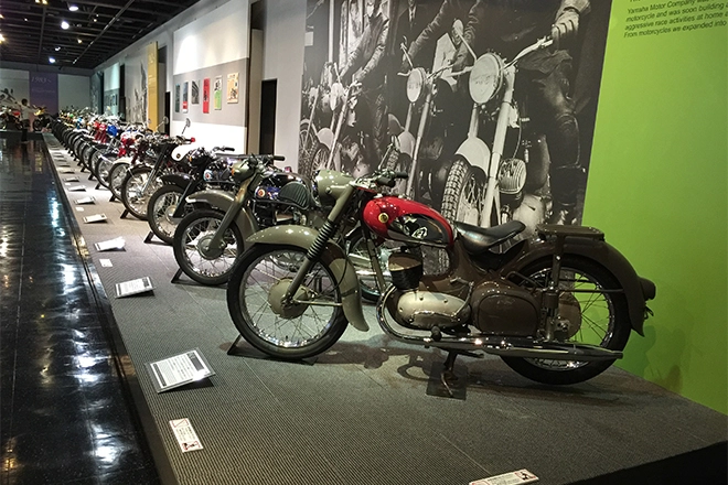 Khám phá bảo tàng của đại gia xe máy yamaha - 1