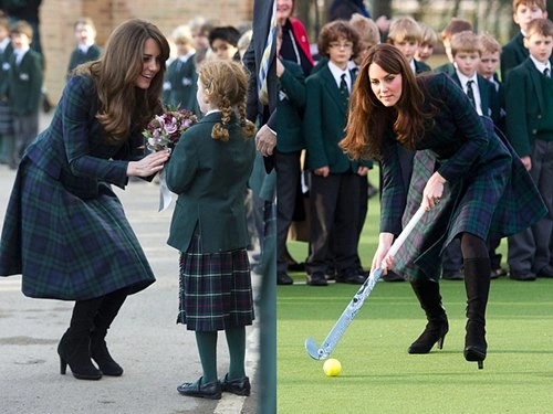 Khoảnh khắc thời trang của bà bầu kate middleton - 3