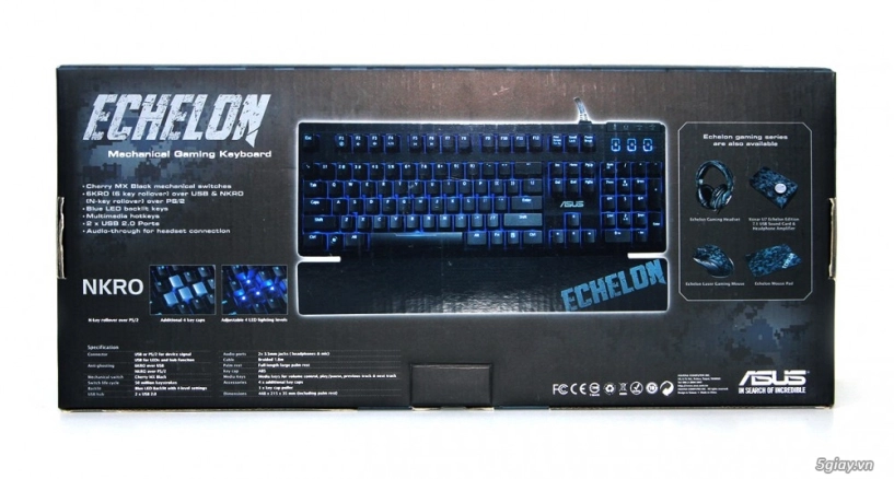 khui hộp asus echelon mechanical gaming keyboard - 2