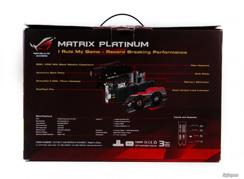 khui hộp asus rog matrix gtx 780 ti - 4