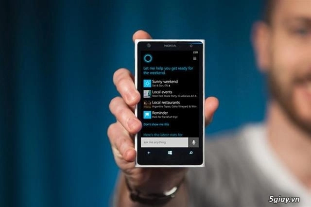 Kích hoạt trợ lý ảo cortana trên wp 81 bản chính thức của bạn - 2