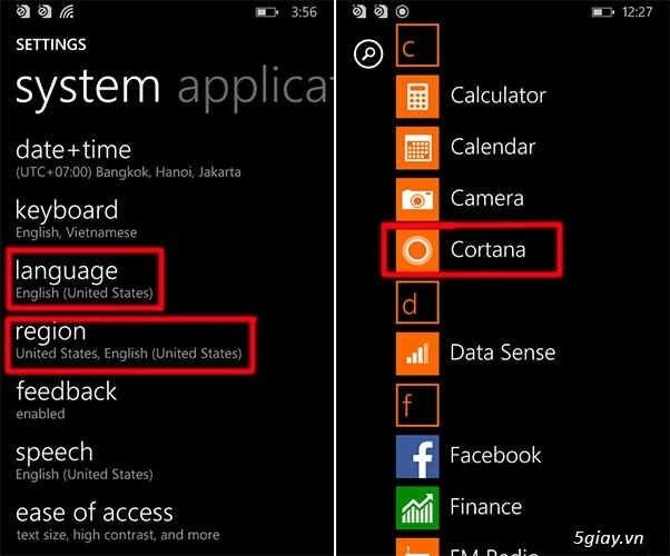 Kích hoạt trợ lý ảo cortana trên wp 81 bản chính thức của bạn - 4