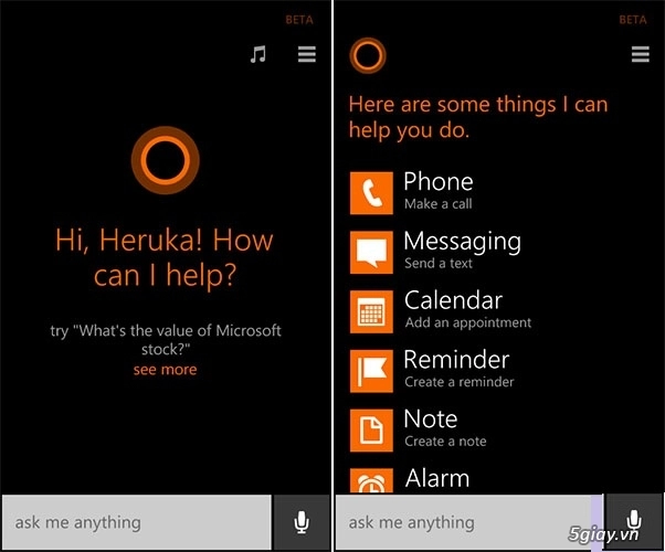 Kích hoạt trợ lý ảo cortana trên wp 81 bản chính thức của bạn - 5