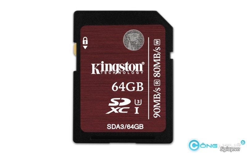 Kingston ra mắt thẻ nhớ sdhcsdxc uhs-i speed class 3 u3 tốc độ nhất dành cho phim 4k và ultra-hd - 2