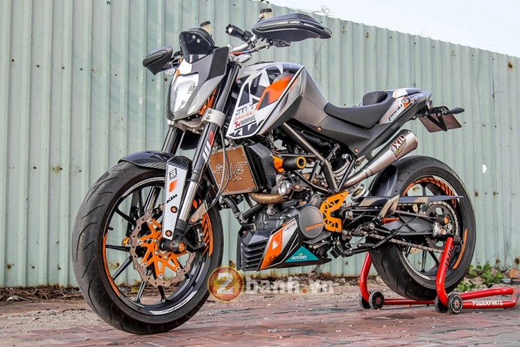 Ktm duke 200 độ cực chất với gói trang bị hàng hiệu tại vn - 1