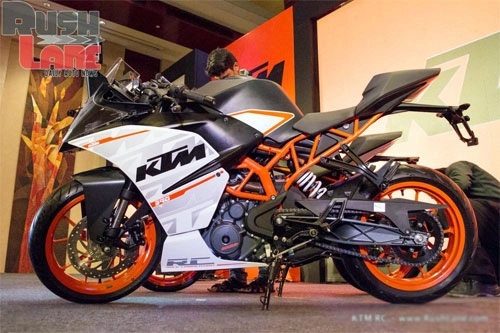 Ktm ra mắt cặp đôi rc390 và rc200 tại ấn độ - 8