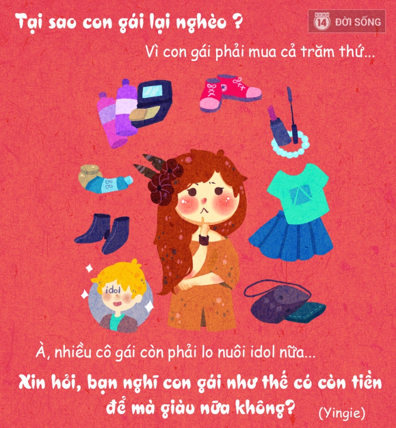 Là con gái thật hết sức khổ tâm - 3