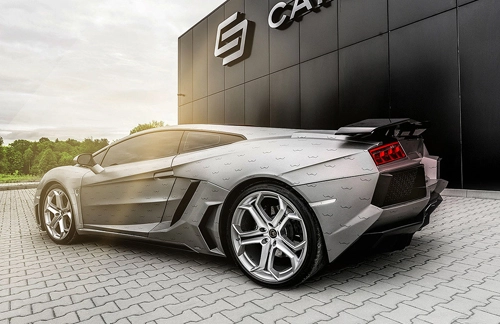 Lamborghini gallardo phong cách máy bay chiến đấu - 9