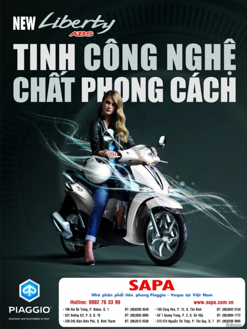 Liberty abs 2015 mới nhất đã có mặt tại piaggio sapa - 5