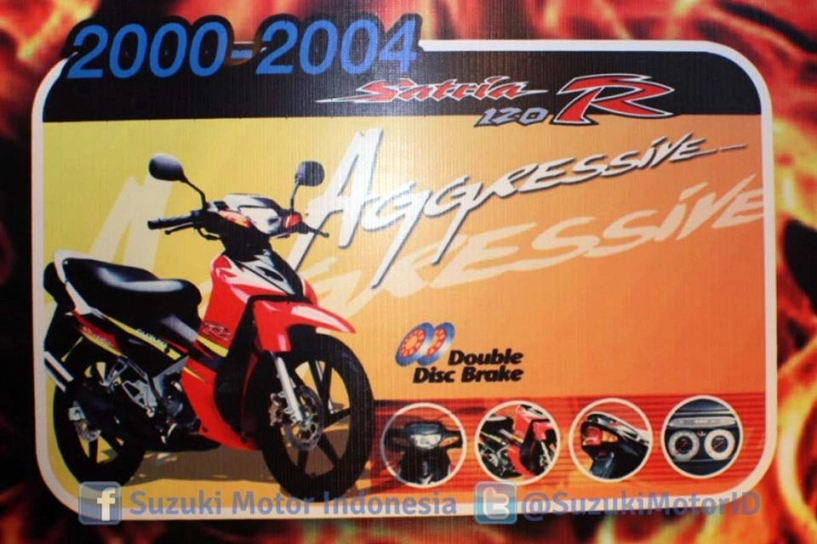 Lịch sử dòng xe satria của suzuki qua các thời kỳ - 4