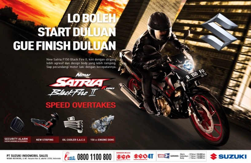 Lịch sử dòng xe satria của suzuki qua các thời kỳ - 8