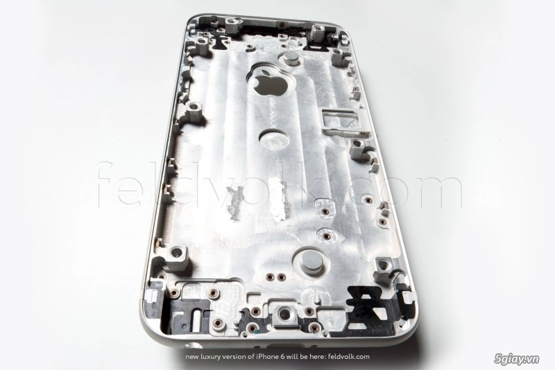 Lộ hàng khung vỏ nhôm iphone 6 trong quá trình chế tác - 2