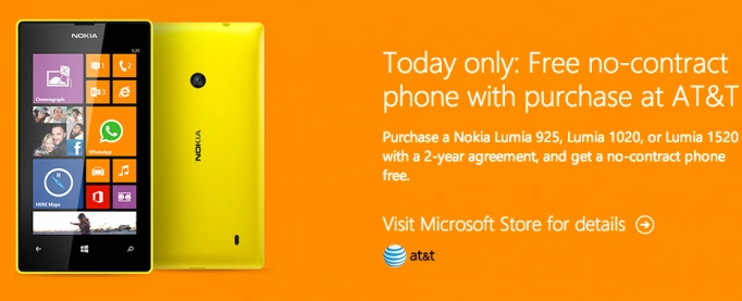 Lumia 520 trở thành hàng khuyến mãi tại mỹ - 2