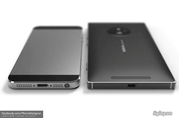 Lumia 830 vỏ kim loại đọ dáng cùng iphone 5s - 4