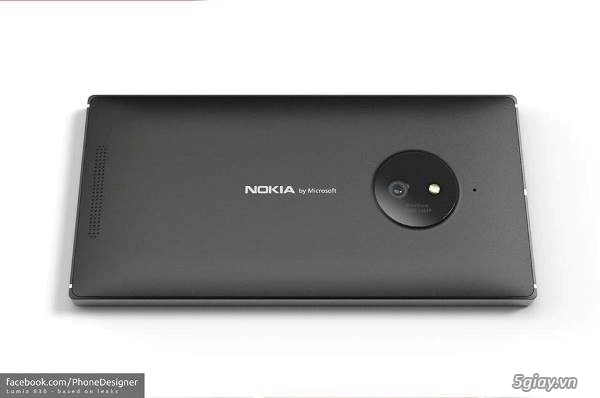 Lumia 830 vỏ kim loại đọ dáng cùng iphone 5s - 6