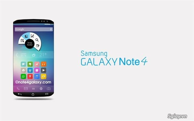 Màn hình 4k sẽ hiện diện trên samsung galaxy note 4 - 2