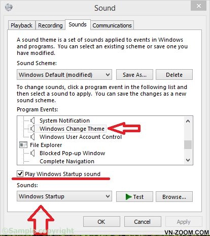 Mang âm thanh khởi động windows trở lại trên windows 8windows 81 - 2