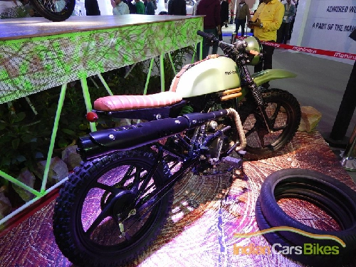 Mẫu độ concept cafe racer và scrambler của mahindra - 3