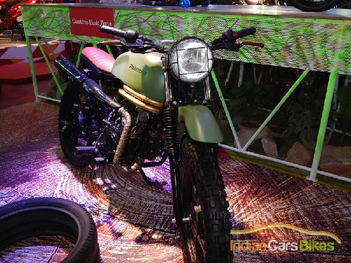 Mẫu độ concept cafe racer và scrambler của mahindra - 4