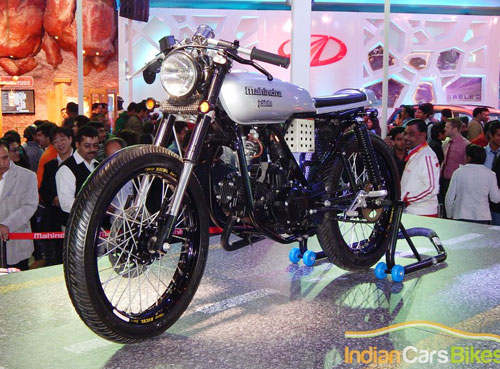 Mẫu độ concept cafe racer và scrambler của mahindra - 6