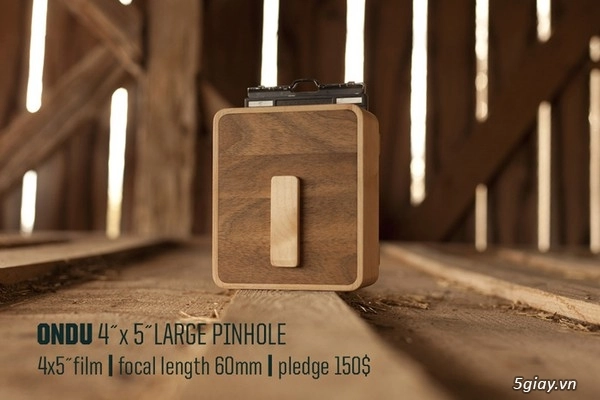Máy ảnh pinhole bằng gỗ độc nhất vô nhị - 3
