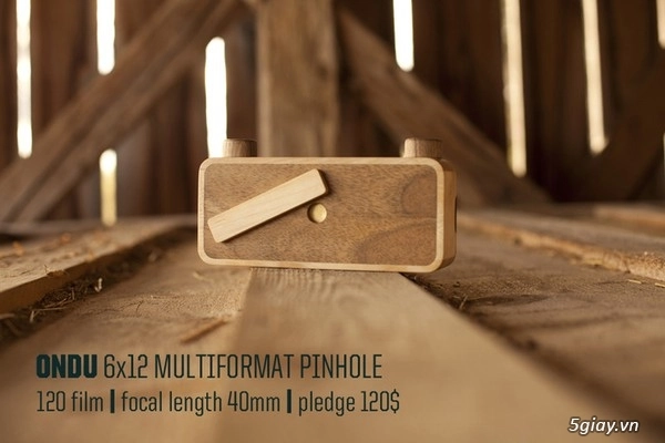 Máy ảnh pinhole bằng gỗ độc nhất vô nhị - 4