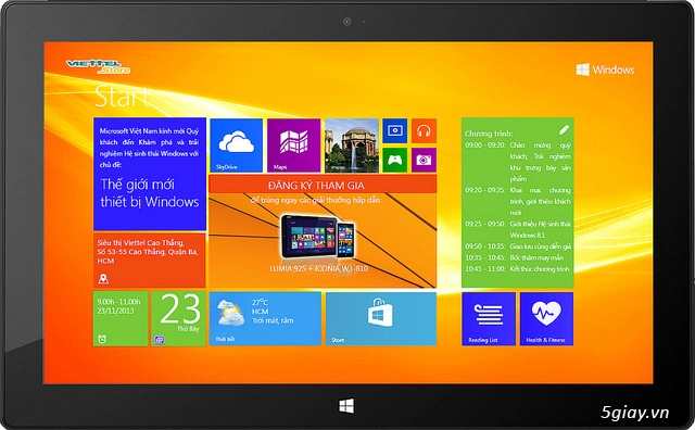 Microsoft mời tham dự sự kiện thế giới mới thiết bị windows tại hcm ngày 23112013 - 2