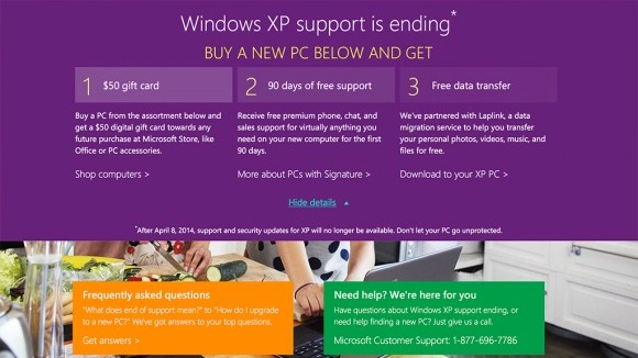 Microsoft tặng tiền để người dùng từ bỏ windows xp - 1