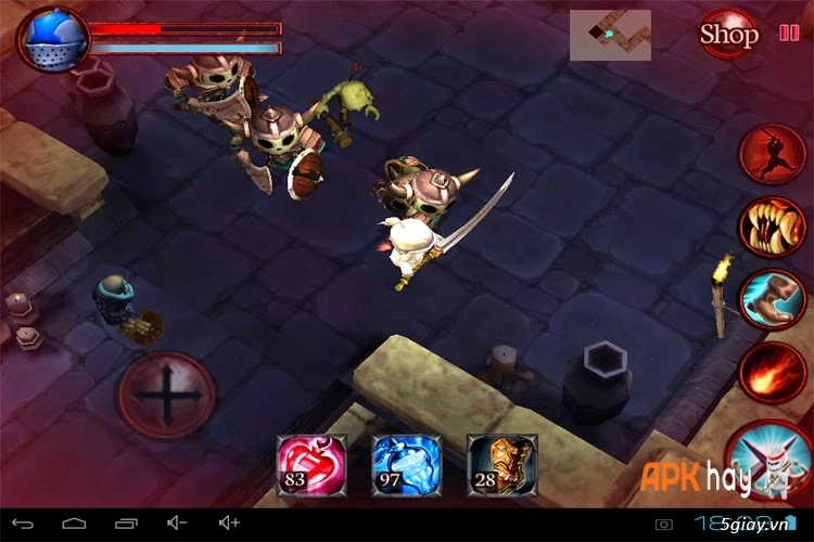 Mini dungeons hack game nhập vai cực hay trên android - 6