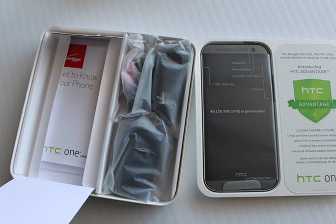 Mở hộp htc one 2014 trước giờ ra mắt - 5