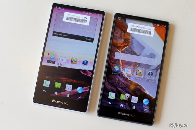Mở hộp smartphone nhật màn hình full hd viền siêu mỏng - 1