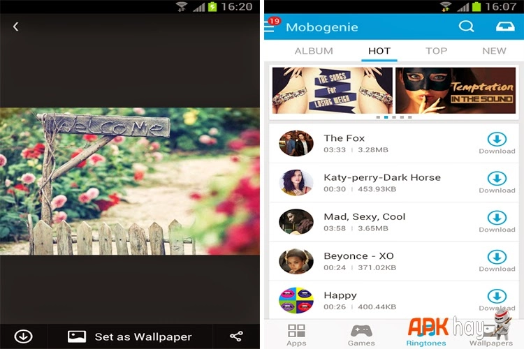 Mobogenie market - tải nhạc 320kb miễn phí ứng dụng trên android - 2