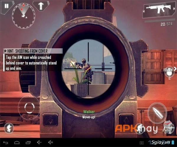 Modern combat 4 zero hour mod - bắn súng kinh điển android - 6