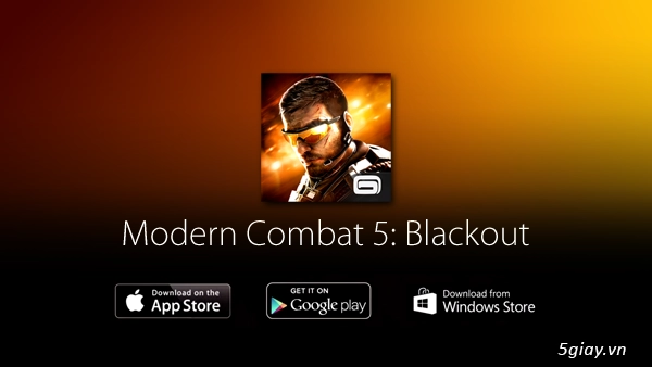 Modern combat 5 blackout chính thức ra mắt - 1