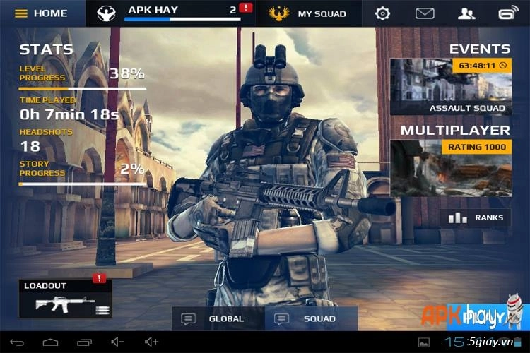 Modern combat 5 blackout game bắn súng đỉnh cho android - 10