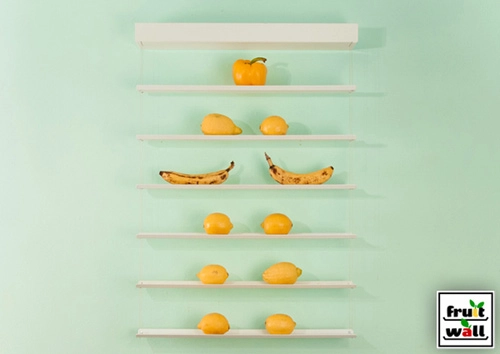 Một số cách xếp đặt hoa quả trên tường - 8
