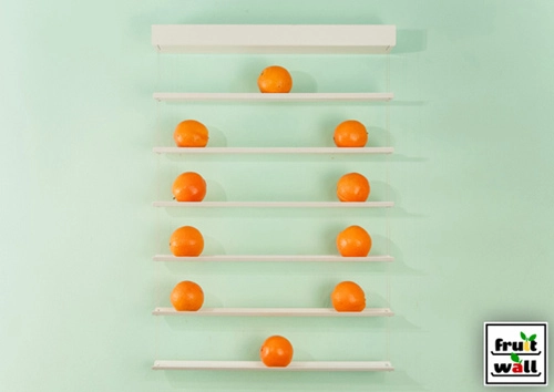 Một số cách xếp đặt hoa quả trên tường - 10