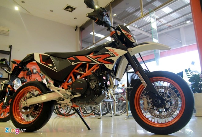 Môtô địa hình ktm 690 smc r 2015 vừa về việt nam - 2