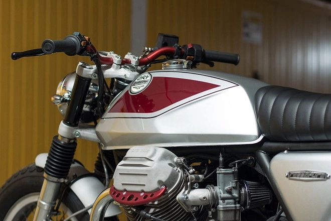 Moto guzzi 1000 sp phục chế lại với phong cách hiện đại - 6