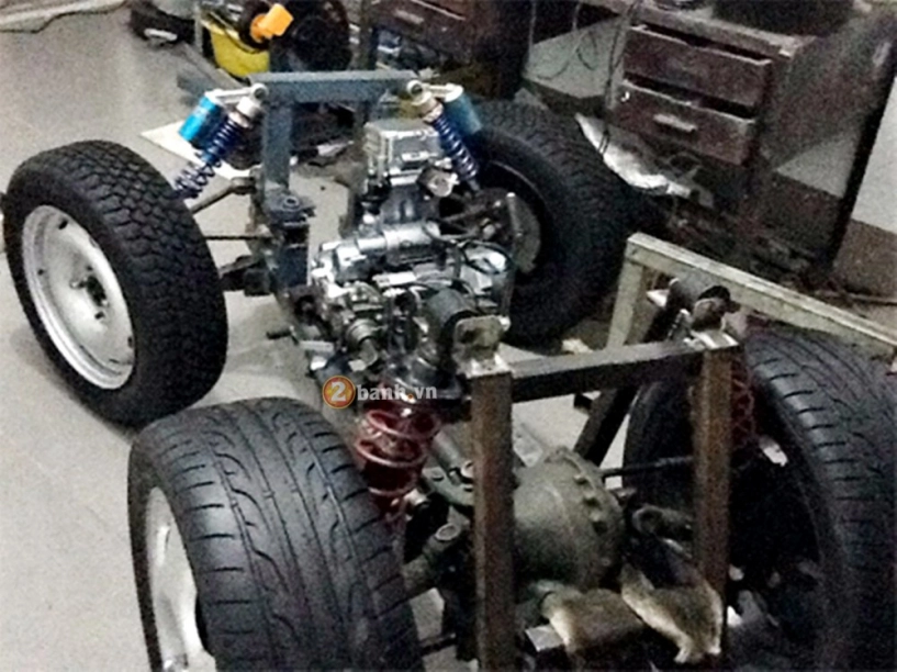 Motor 4 banh made in việt nam - 1