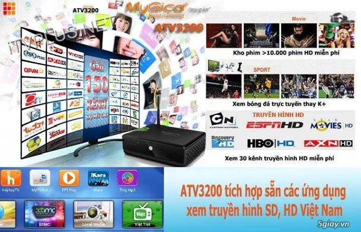 Mygica atv3200 - android box chuyên hdplayer đáng mua nhất - 8