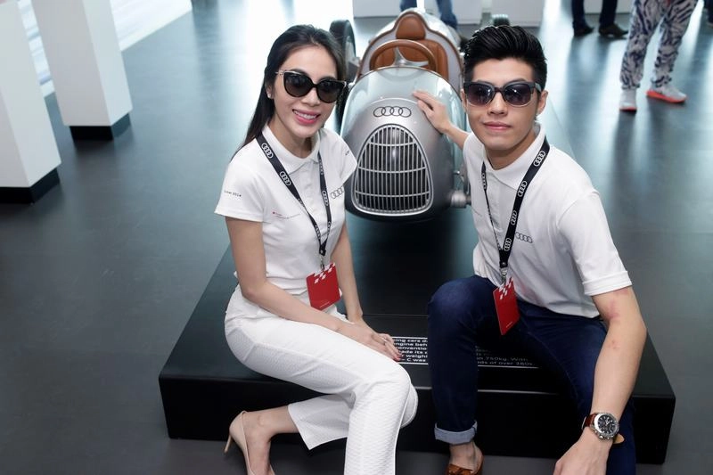 Ngắm dàn đại sứ thương hiệu của audi tại trường đua autodrome dubai - 5